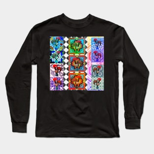 Portuguese folk art Long Sleeve T-Shirt